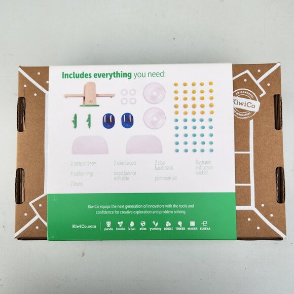 NEW KiwiCo Launch & Play Catapult Games STEM Science Kit Set Physics Launcher Ki - Picture 9 of 13